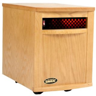 SUNHEAT SH 1500 Infrared Heater   Golden Oak   Portable Infrared Heaters