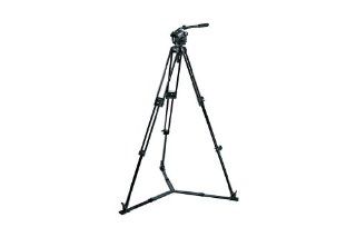 Manfrotto Pro Video Kit with 525MVB 2 Stage Alu Tripod, 503HDV Fluid Head, 3284 75mm Half Ball and MBAG90P Padded Case  Camera & Photo