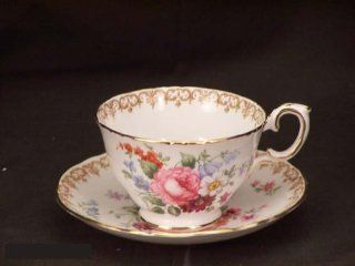 Crown Staffordshire England'S Bouquet #F15831 Cups & Saucers Kitchen & Dining