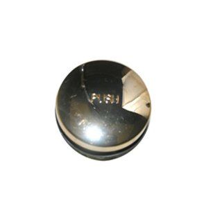 LASCO 03 4901PB Tip Toe Style, 5/16 Inch Thread Bathtub Drain Stopper, Polished Brass    