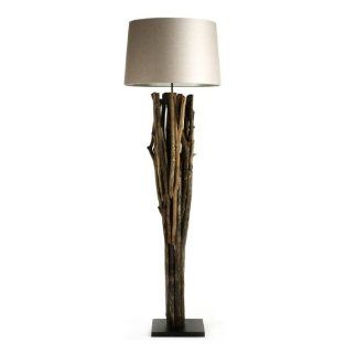 Catico Modern Rustic Vine Wood 70" Floor Lamp   Wooden Floor Lamps