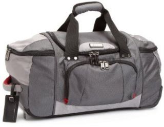 Kenneth Cole Reaction Luggage Take A Hike 22 Inch Wheeled Duffel Bag, Charcoal, Medium Clothing