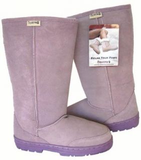 BEARPAW Women's Dream 12" Shearling Boot,Chocolate,9 M US Shoes