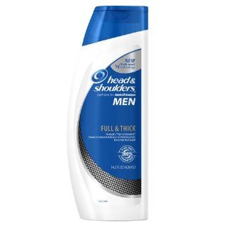 Head and Shoulders Men Full & Thick Dandruff Shampoo 14.2 Fl Oz  Standard Hair Shampoos  Beauty