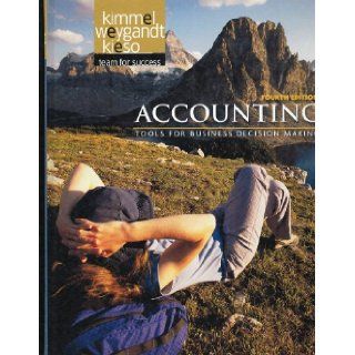 Accounting Tools for Business Decision Making with Wiley Plus Code Kimmel, Weygandt, Kieso 9781118088937 Books