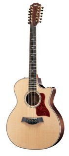 Taylor Guitars 854 CE Grand Auditorium 12 String Acoustic Electric Guitar Musical Instruments