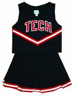 Size 20 Texas Tech Red Raiders Children's Cheerleader Outfit/Uniform   NCAA College  Cheerleading Equipment  Sports & Outdoors