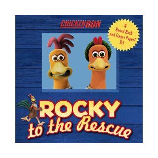 Rocky to the Rescue A Book and Finger Puppet Set (Chicken Run) DreamWorks SKG 9780525464235 Books