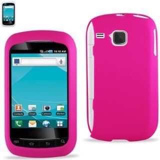Pubberized Protector Cover For Samsung Double TIME I857 PINK (RPC10 SAMI857HPK) Cell Phones & Accessories