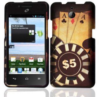 For Huawei Ascend Plus H881C Hard Design Cover Case Ace Poker Accessory Cell Phones & Accessories
