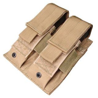 Condor Double Pistol Mag Pouch (Tan)  Gun Ammunition And Magazine Pouches  Sports & Outdoors