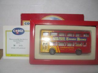 Corgi Diecast Midland Fox Metro Bus 7 Inches Long Mint in Box Toys & Games