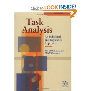 Task Analysis An Individual and Population Approach, Second Edition 9781569001820 Medicine & Health Science Books @