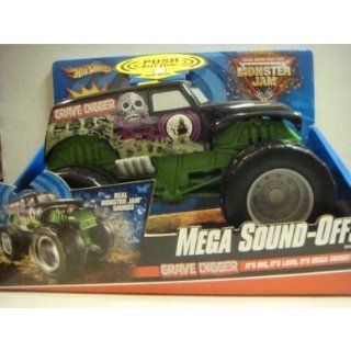Grave Digger Mega Sound Offs 1/18 Monster Jam Truck Toys & Games