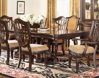 Fairmont Designs Grand Estates Double Pedestal Dining Table   Dining Room Furniture Sets