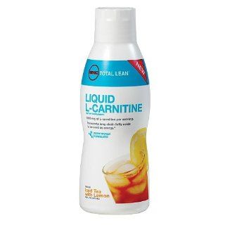 GNC Total Lean Liquid L Carnitine, Iced Tea with Lemon 16 fl oz Health & Personal Care