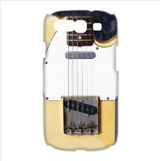 3D Instruments Guitar Vintage Fender Stratocaster Apple Samsung Galaxy S3 I9300 Waterproof Back Cases Covers Cell Phones & Accessories
