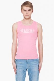 G star Men's Climber Tank Top Pink (XL) at  Men�s Clothing store