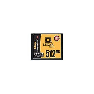 Lexar Media 512 MB 16x High Speed CompactFlash Pro (CF512 16 278) Electronics