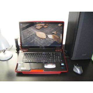 Toshiba Qosmio X505 Q885 TruBrite 18.4 Inch Laptop (Black/Red)  Notebook Computers  Computers & Accessories
