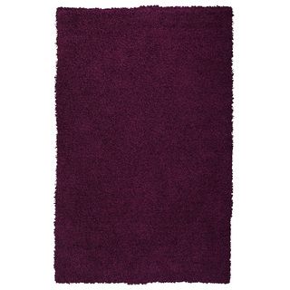 Sands Goa Purple Super Thick Shag Area Rug (8 X 10)