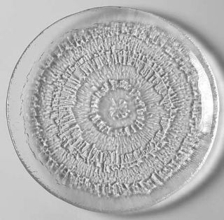 Iittala Solaris Bread and Butter Plate   2200/2201,Textured Plates&Bowls,Clear