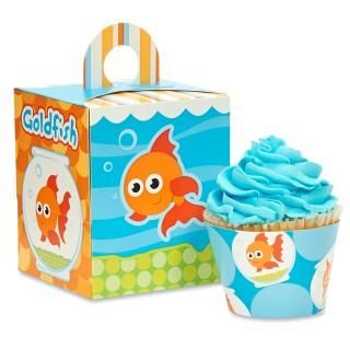 Goldfish Cupcake Wrapper Combo Kit