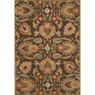 Nuloom Hand tufted Wool Chocolate Rug (5 X 8)