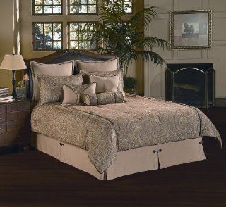 American Century Home Hermitage Spice 9 Piece Comforter Set, Queen   Duvet