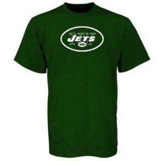NFL Men's New York Jets T Shirt Logo Premier Tee Shirt, (BLACK 2X LARGE) 