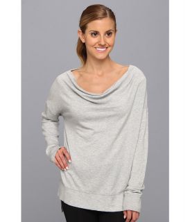 Beyond Yoga Shifted Pullover Womens Sweatshirt (Silver)