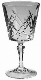 Cristal DArques Durand Saumur Water Goblet   Cut