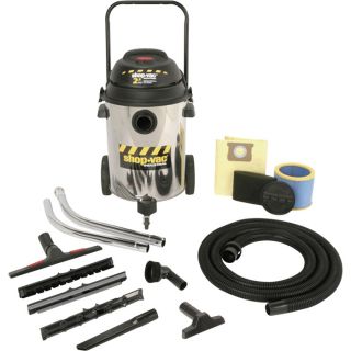 Shop Vac Wet/Dry Vacuum with Stainless Steel Tank   10 Gallon, 2.5 HP, Model