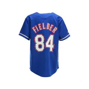 Texas Rangers Prince Fielder Majestic MLB Youth Player Replica Jersey