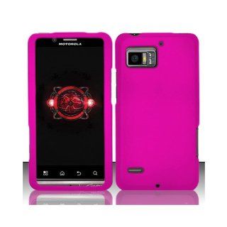 Pink Hard Cover Case for Motorola Droid Bionic XT875 Cell Phones & Accessories
