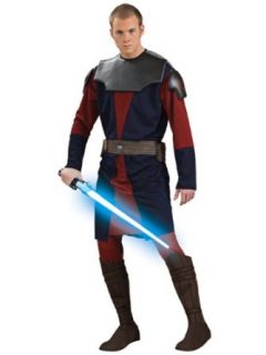 Anakin Skywalker Costume Star Wars Theatre Costumes Mens Deluxe Cstume SciFi Fantasy Sizes One Size Clothing