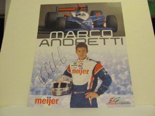 Marco Michael Andretti   INDY   Racing Photo Card (8.0 in. x 10.0 in.) / (Indy   Car #26)  Prints  
