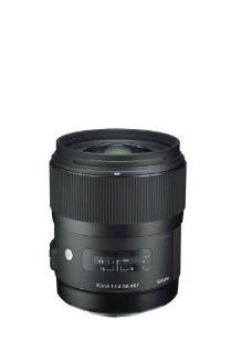 Sigma 340306 35mm F1.4 DG HSM Lens for Nikon (Black)  Camera Lenses  Camera & Photo