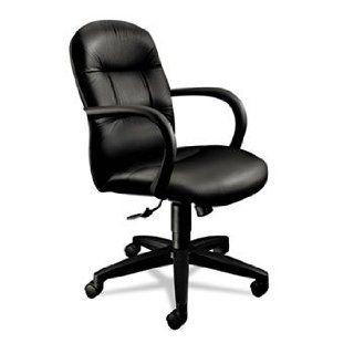 Allure Managerial Mid Back Swivel/Tilt Chair Black Leather  Other Products  
