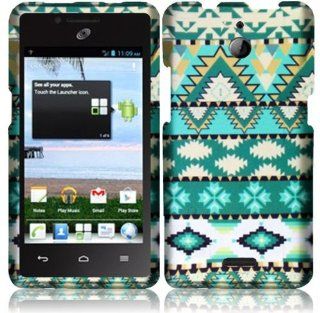 Huawei Ascend Plus H881C ( Straight Talk , Net10 , Tracfone ) Phone Case Accessory Green Artistic Crafty Design Hard Snap On Cover with Free Gift Aplus Pouch Cell Phones & Accessories