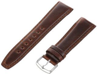 Hadley Roma Men's MSM881RB 220 22 mm Brown Oil Tan Leather Watch Strap Watches