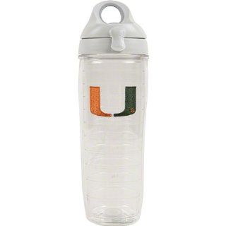 NCAA Tervis Tumbler Miami Hurricanes 24oz. Water Bottle  Sports Fan Coffee Mugs  Sports & Outdoors