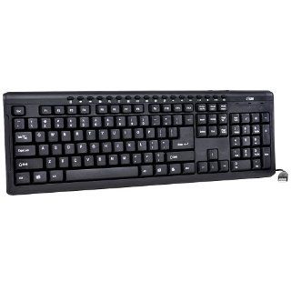 icon 122 Key USB Multimedia Keyboard (Black) Computers & Accessories
