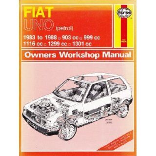 Fiat Uno 45, 55, 60 and 70 1983 88 903, 999, 1116, 1299, 1301 c.c. Owner's Workshop Manual Peter G. Strasman 9781850104995 Books