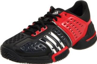 adidas Men's Barricade 6.0 Murray Tennis Shoe,Black/Metallic Silver/Red,7 M US Shoes