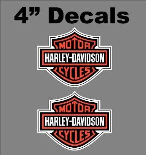 Harley Davidson Shield Decals Sportster 883 1200 Bobber HD Road King CVO 