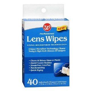  Lens Wipes Micro Fiber, 40 ea Health & Personal Care