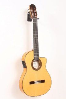 Cordoba 55FCE Thinbody Acoustic Electric Nylon String Flamenco Guitar Musical Instruments