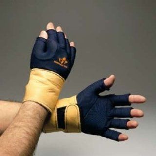 Anti Impact Glove Liner, Three Quarter Finger, Padded, Right Hand ONLY, XSmall   Impact Reducing Safety Gloves  