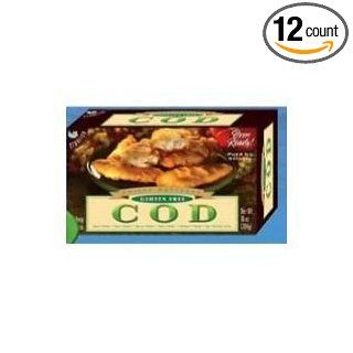 Starfish Battered Cod, 10 Ounce    12 per case.